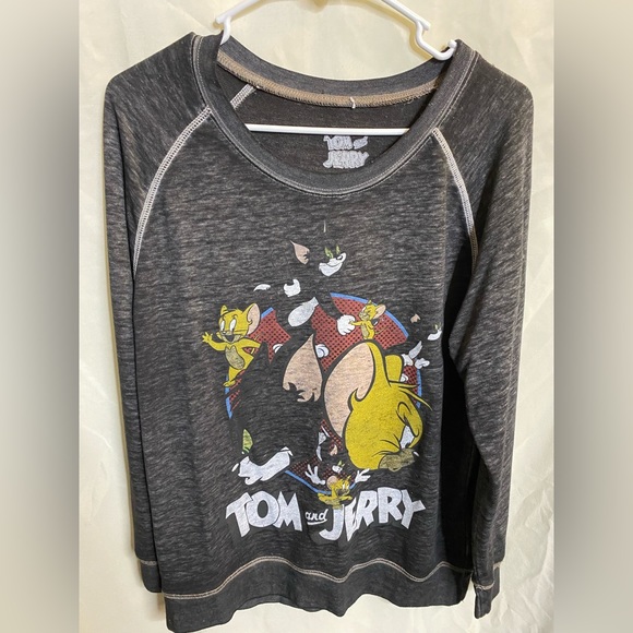 Tom & Jerry Long Sleeve Shirt - Picture 1 of 3